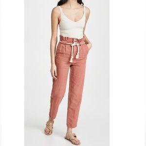 NWT Veronica Beard Karter Pleated Crop Pants Size 6